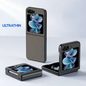 CARBON Ochranný obal pre Samsung Galaxy Z Flip7 FE 5G / Flip6 5G modrý