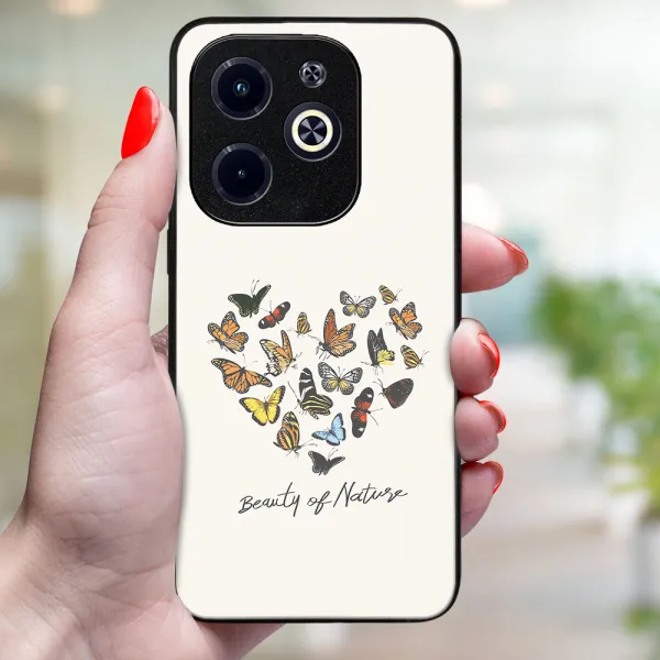 MY ART Ochranný kryt pre Infinix Hot 40i BUTTERFLIES (240)