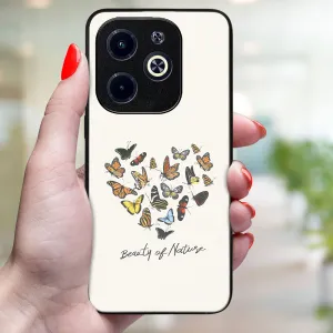 MY ART Ochranný kryt pre Infinix Hot 40i BUTTERFLIES (240)