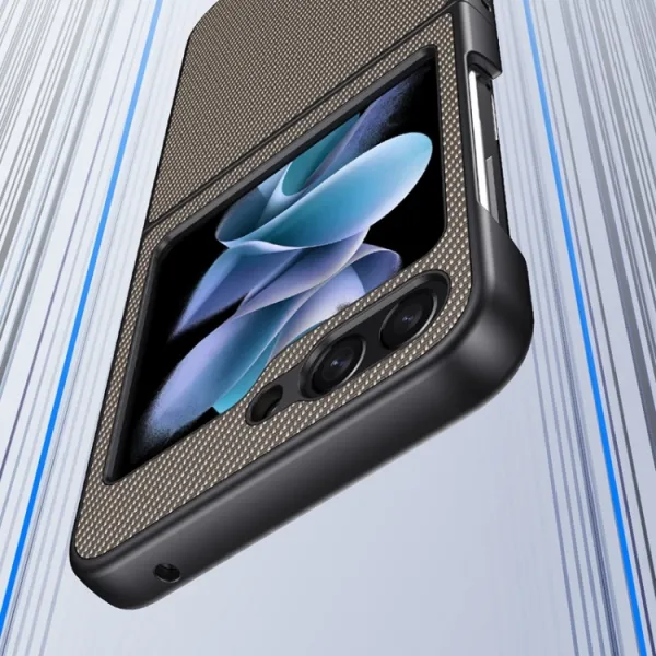 CARBON Ochranný obal pre Samsung Galaxy Z Flip7 FE 5G / Flip6 5G modrý