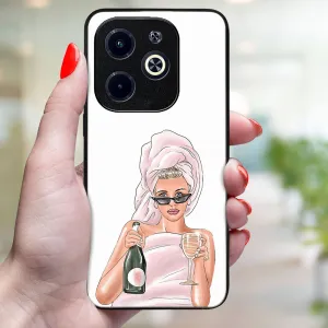 MY ART Ochranný kryt pre Infinix Hot 40i CHAMPAGNE (134)