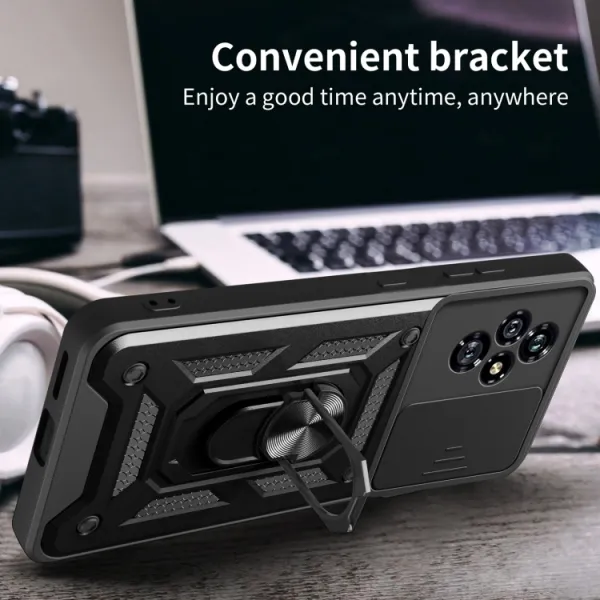 RING CAMERA Kryt s držiakom pre Honor 200 modrý