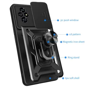RING CAMERA Kryt s držiakom pre Honor 200 modrý