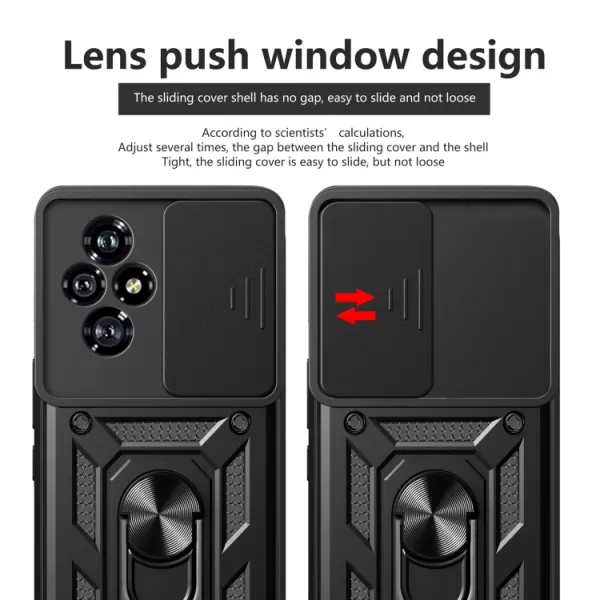 RING CAMERA Kryt s držiakom pre Honor 200 modrý