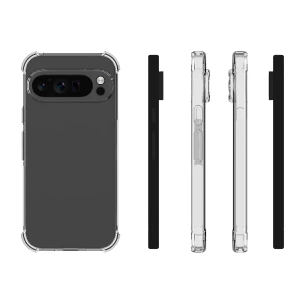 AIRBAG Extra odolný kryt Google Pixel 9 Pro priehľadný