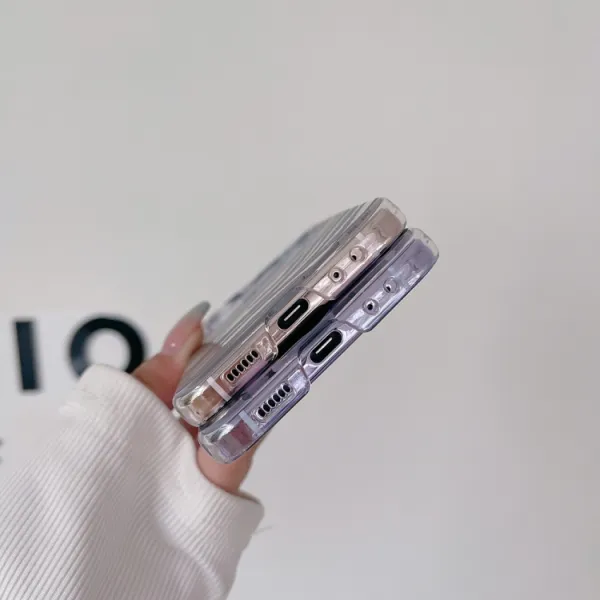 ART Plastový kryt pre Samsung Galaxy Z Flip7 FE 5G / Flip6 5G ZEBRA