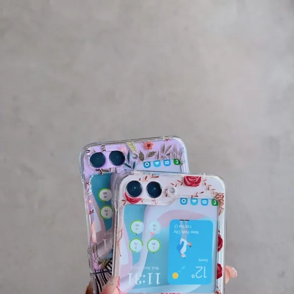 ART Plastový kryt pre Samsung Galaxy Z Flip7 FE 5G / Flip6 5G JUNGLE