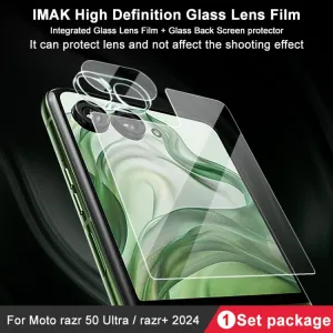 IMAK SET Sklo pre vonkajší displej a fotoaparát Motorola Razr 50 Ultra