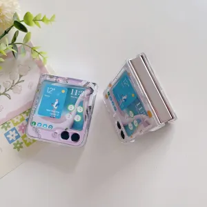 ART Plastový kryt pre Samsung Galaxy Z Flip7 FE 5G / Flip6 5G DAISY