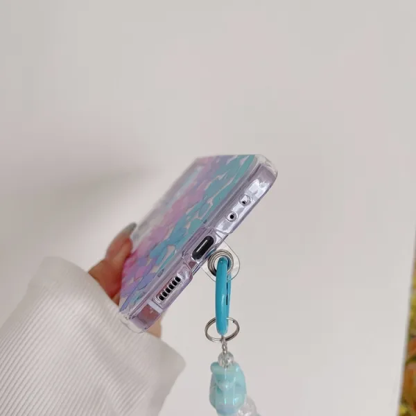 ART Plastový kryt pre Samsung Galaxy Z Flip7 FE 5G / Flip6 5G PAINTED FLOWER