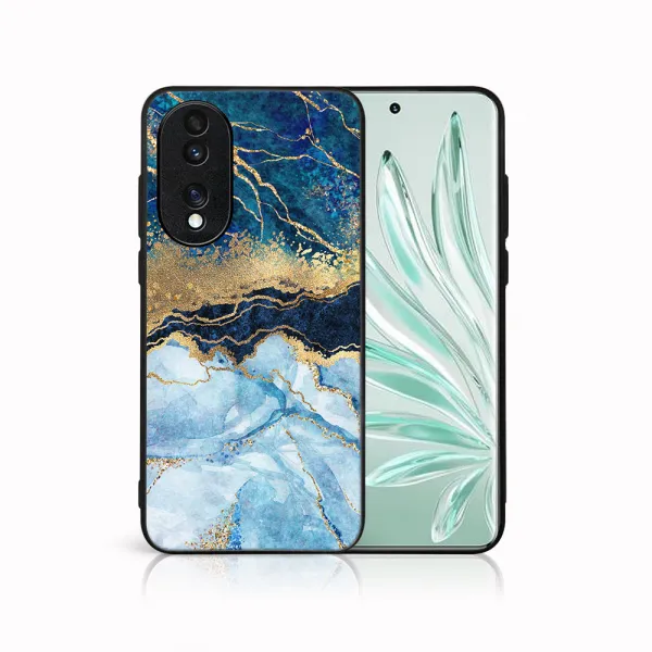 MY ART Ochranný kryt pre Honor 70 BLUE MARBLE (141)