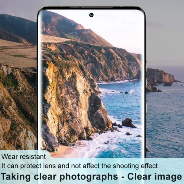 IMAK FULL COVER Sklo pre fotoaparát Motorola Edge 50 Pro čierne