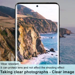 IMAK FULL COVER Sklo pre fotoaparát Motorola Edge 50 Pro čierne