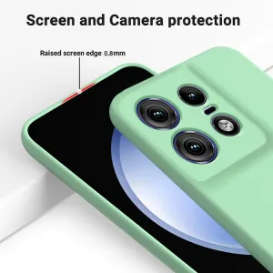RUBBER Ochranný kryt pre Motorola Edge 50 Pro zelený