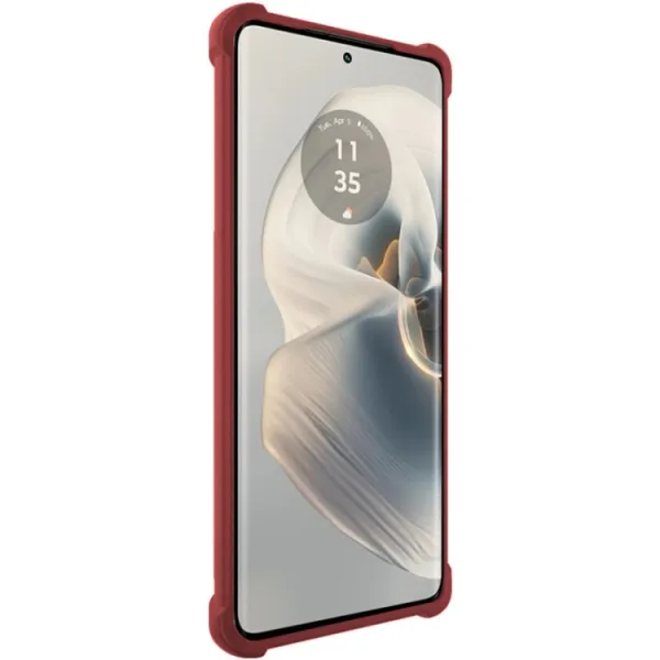 IMAK AIRBAG Extra odolný kryt Motorola Edge 50 Pro červený