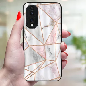 MY ART Ochranný kryt pre Honor 70 PINK MARBLE (143)