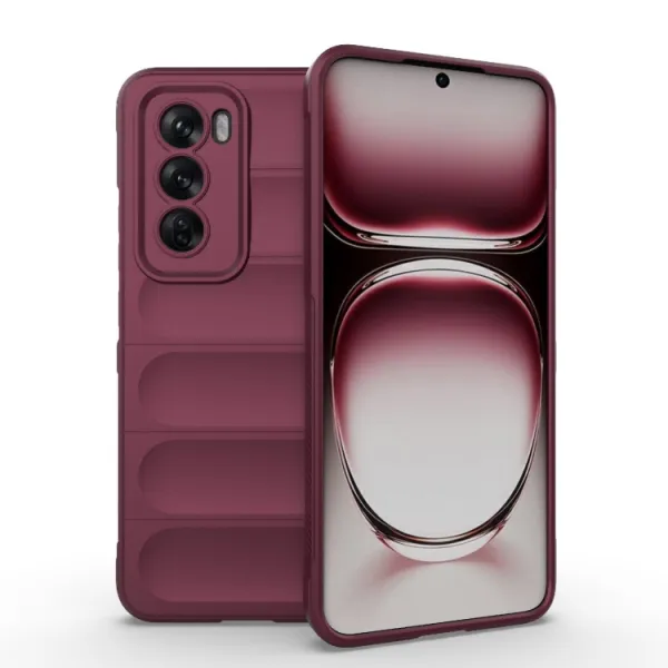 STEPS Ochranný kryt pre Oppo Reno12 5G bordový