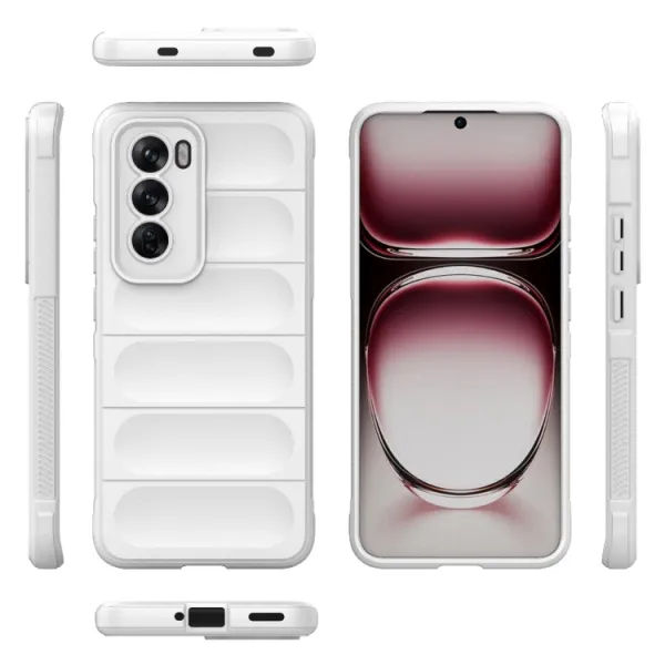 STEPS Ochranný kryt pre Oppo Reno12 5G biely