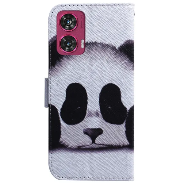 ART Peňaženkový kryt pre Motorola Edge 50 Fusion PANDA