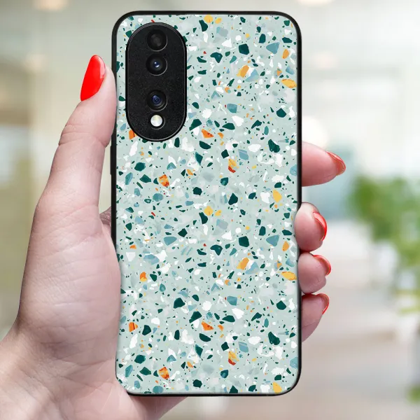 MY ART Ochranný kryt pre Honor 70 BLUE TERRAZZO (164)