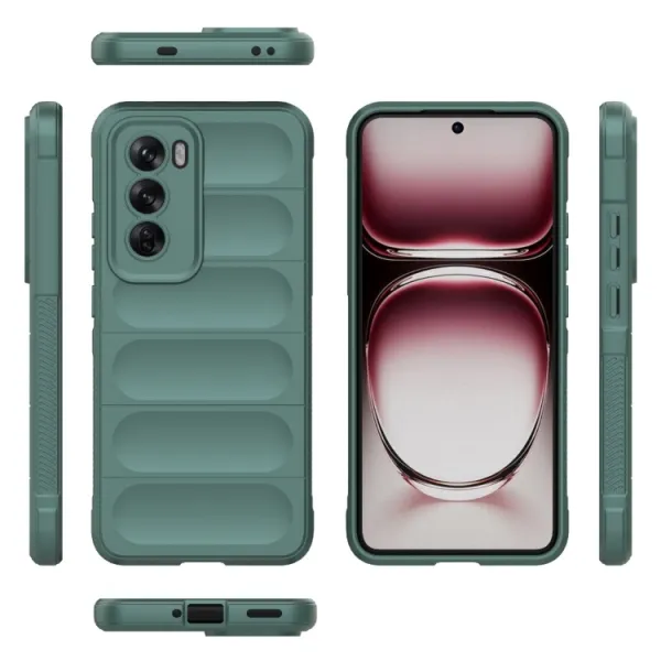 STEPS Ochranný kryt pre Oppo Reno12 Pro 5G zelený