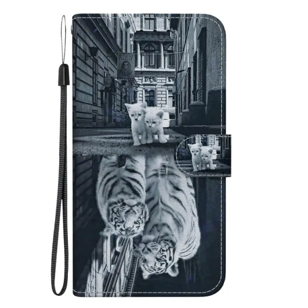 ART Peňaženkový kryt pre Oppo Reno12 5G TIGER