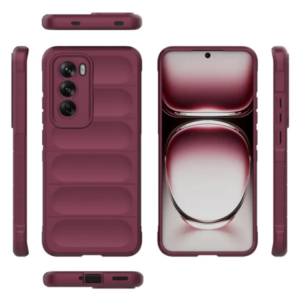 STEPS Ochranný kryt pre Oppo Reno12 5G bordový