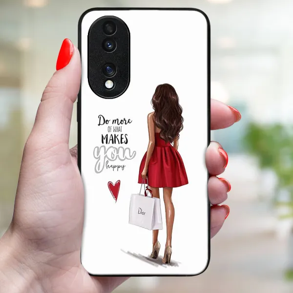 MY ART Ochranný kryt pre Honor 70  RED DRESS (137)