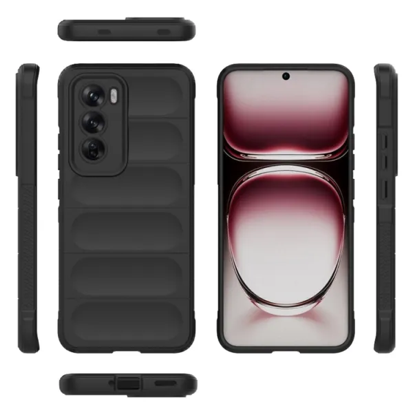 STEPS Ochranný kryt pre Oppo Reno12 5G čierny