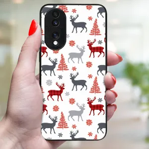 MY ART Kryt s vianočným dizajnom Honor 70 DEER (068)
