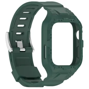 GLACIER Ochranné puzdro s remienkom pre Huawei Watch Fit3 tmavozelené