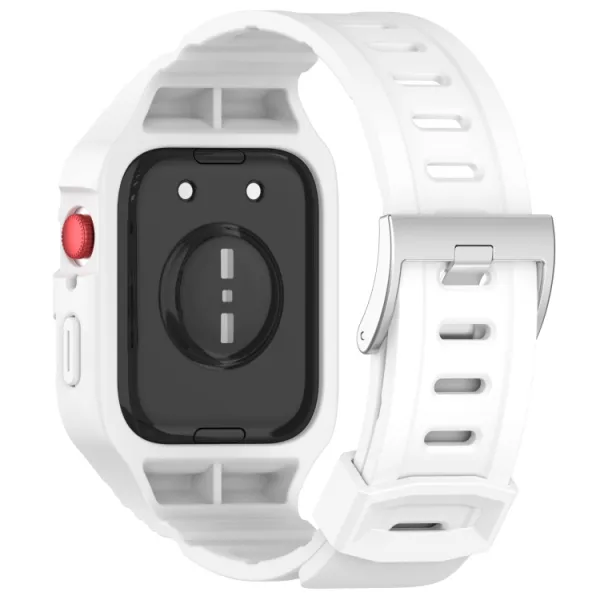 GLACIER Ochranné puzdro s remienkom pre Huawei Watch Fit3 biele