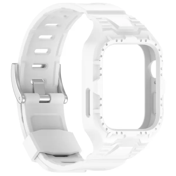 GLACIER Ochranné puzdro s remienkom pre Huawei Watch Fit3 biele