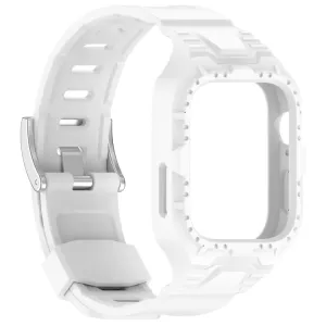 GLACIER Ochranné puzdro s remienkom pre Huawei Watch Fit3 biele