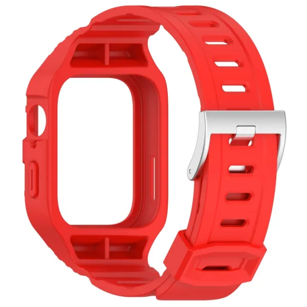 GLACIER Ochranné puzdro s remienkom pre Huawei Watch Fit3 červené