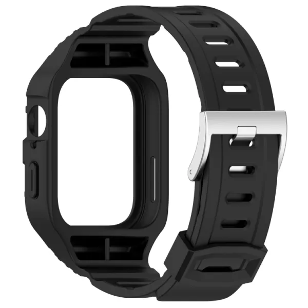 GLACIER Ochranné puzdro s remienkom pre Huawei Watch Fit3 čierne