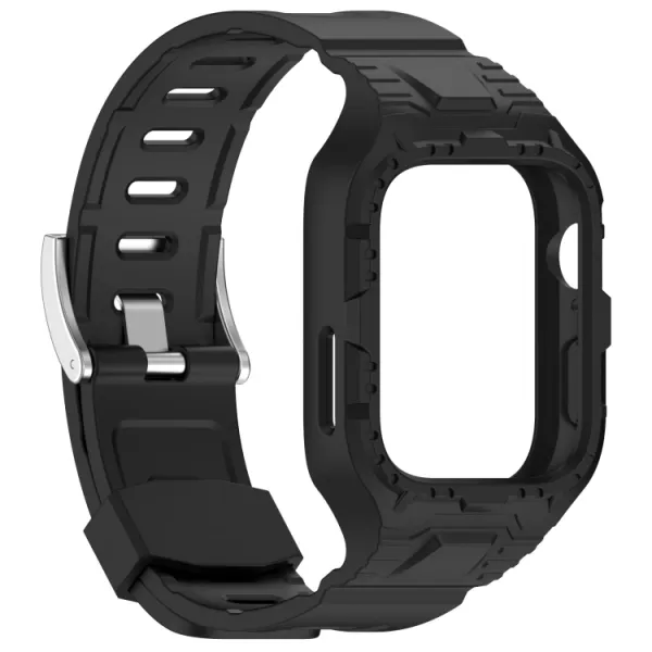 GLACIER Ochranné puzdro s remienkom pre Huawei Watch Fit3 čierne
