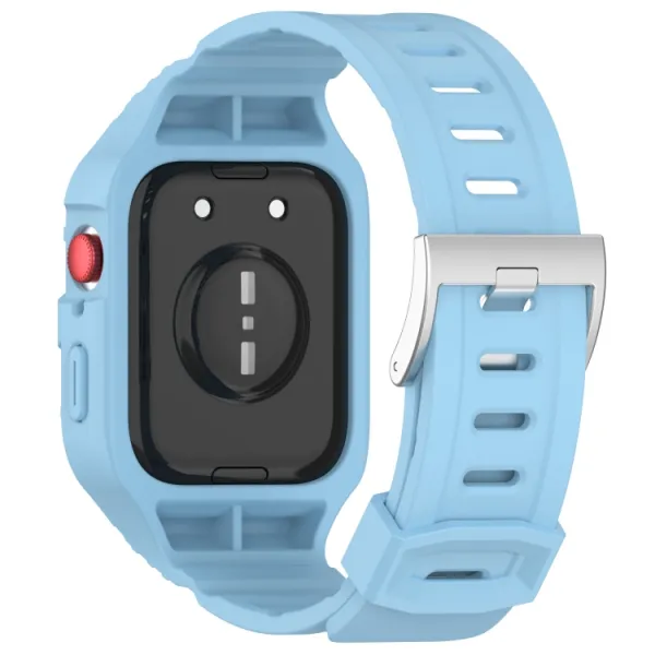 GLACIER Ochranné puzdro s remienkom pre Huawei Watch Fit3 svetlomodré