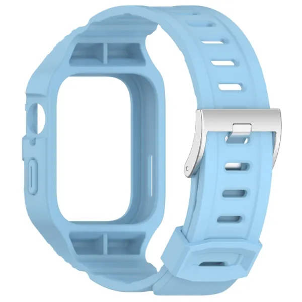 GLACIER Ochranné puzdro s remienkom pre Huawei Watch Fit3 svetlomodré