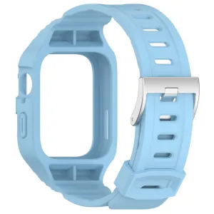GLACIER Ochranné puzdro s remienkom pre Huawei Watch Fit3 svetlomodré