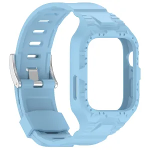 GLACIER Ochranné puzdro s remienkom pre Huawei Watch Fit3 svetlomodré