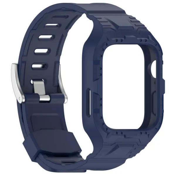 GLACIER Ochranné puzdro s remienkom pre Huawei Watch Fit3 tmavomodré