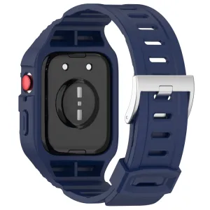 GLACIER Ochranné puzdro s remienkom pre Huawei Watch Fit3 tmavomodré