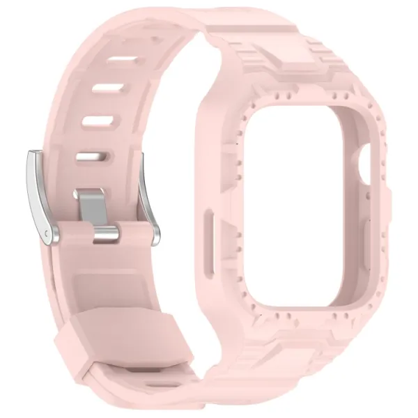 GLACIER Ochranné puzdro s remienkom pre Huawei Watch Fit3 ružové