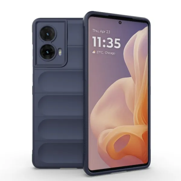 STEPS Ochranný kryt pre Motorola Moto G85 5G tmavomodrý