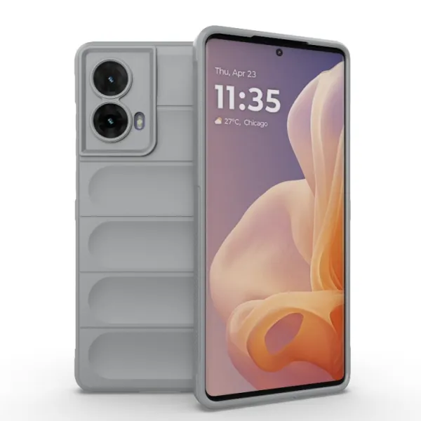 STEPS Ochranný kryt pre Motorola Moto G85 5G šedý