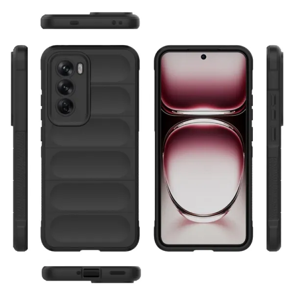 STEPS Ochranný kryt pre Oppo Reno12 Pro 5G čierny