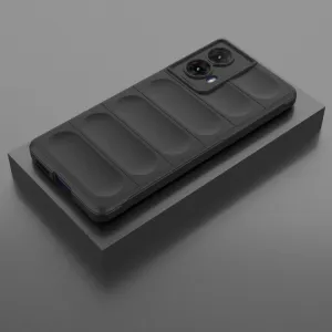 STEPS Ochranný kryt pre Motorola Moto G85 5G čierny