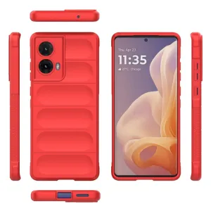 STEPS Ochranný kryt pre Motorola Moto G85 5G červený