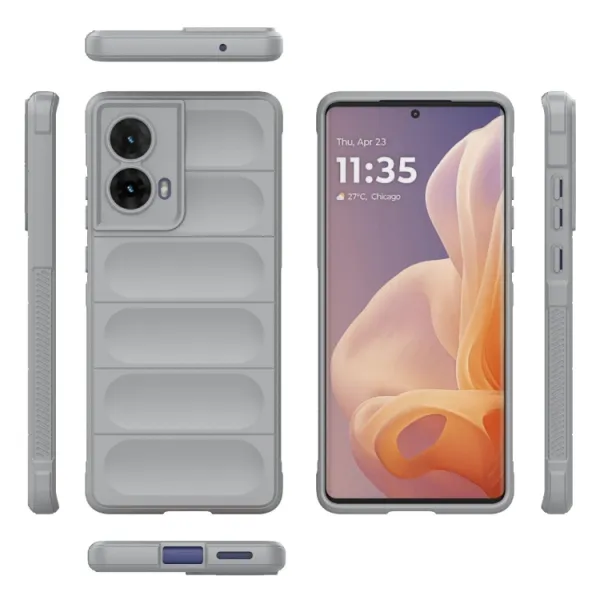 STEPS Ochranný kryt pre Motorola Moto G85 5G šedý